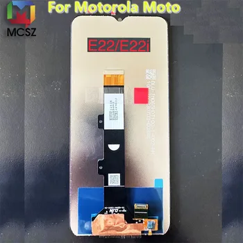 Originalus XT2239 - 17 Motorola Moto E22i LCD Jutiklinis Ekranas skaitmeninis keitiklis Asamblėjos Pakeitimo Ekranas XT2239-18 LCD