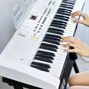61 Klavišai Elektroninių Organų Vaikai Maži Elektroniniai Fortepijono Muzikos Mokymosi Klaviatūros Fortepijono Electronico Elektros Prietaisų WK50EP