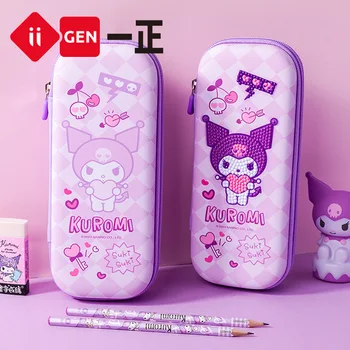 Sanrio Hello Kitty Kuromi Dot Diamond Pen Lauke Didelės Talpos 