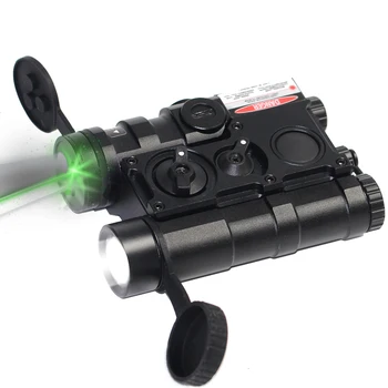 Laserspeed LS-FL5 LED Žibintuvėlis Ir Taktinis Žalia Lazerinis taikiklis Infraraudonųjų spindulių Lazerio SPINDULIŲ Šviestuvas Lazerio Šviesą, Combo