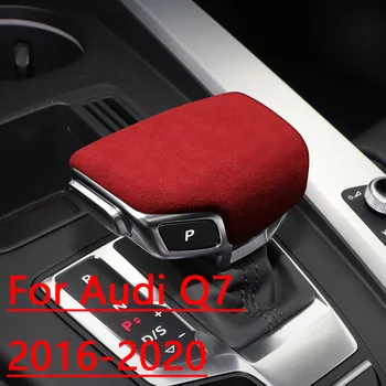 Automobilių Shifter Dangtelį, Apversti Kailio Shifter Antraštė Dekoratyvinis Dangtelis Apsauginis Dangtelis Audi Q7 2016 2017 2018 2019 2020