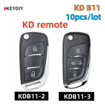 10vnt/daug Keydiy KD B11 Universalus Nuotolinio Klavišą B11-2 B11-3 Nuotolinio valdymo Raktas KD900/KD-X2/mini KD Automobilį Nuotolinio Valdymo Raktas