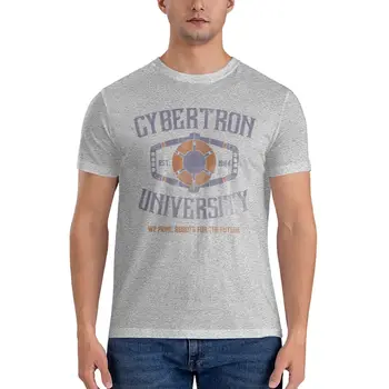 Cybertron Universiteto Esminius T-Shirt marškinėliai vyrams juodi t marškinėliai vyrams didelis ir aukštas, t marškinėliai vyrams