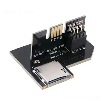 Bitfunx SD2SP2 SD Kortelės Adapterį Apkrovos SDL Kortelė TF Card Reader for Gamecube NGC NTSC Nuosekliojo Prievado 2