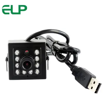 Full HD 1080P CMOS OV2710 CCTV USB Webcam 10vnt IR LED Naktinio Matymo infraraudonųjų spindulių USB Kamera su 2,8 mm objektyvas
