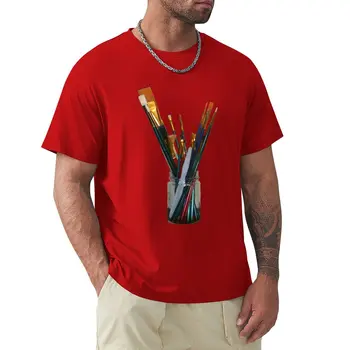 Šepečiu T-Shirt grafikos marškinėliai gyvūnų spausdinti marškinėliai berniukams, T-marškinėliai vyrams