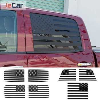 JeCar PVC Galinio Lango Lipdukas, Apdaila, Apdailos Dangtelis Chevy Silverado GMC/SIERRA 2014-2017 Automobilio Išorės Priedai