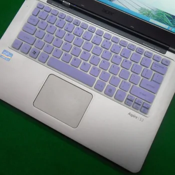 Naujas Silikoninis klaviatūros viršelis Acer S3, S5 V5-171 V5-121 V5-122p V5-131 A0756 A0725 Aspire one 725 V5 122p