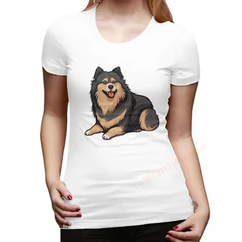 100% Medvilnės Moterų suomijos Lapphund Šuo Mama, T-marškinėliai trumpomis Rankovėmis Tees Lady Marškinėliai Moteriška Apranga Viršaus Mergina Atsitiktinis Už Šunų Mylėtojas