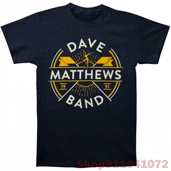 Dave Matthews Band 1991, T-Marškinėliai trumpomis Rankovėmis Juoda Medvilnės Vyrų S iki 3XL 100% medvilnės Vyrų marškinėliai tee Moterims