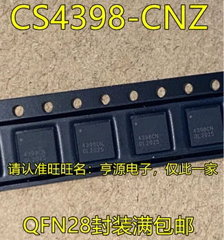 Naujas originalus CS4398-CNZ 4398CN QFN28 pin integrinio grandyno lustas, nauji karšto pardavimo skaitmeninio į analoginį konversijos lustas