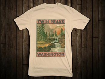 Twin Peaks. Ribotas Leidimas. 90s Kultas Derliaus Filmai TV (shirttshirts)