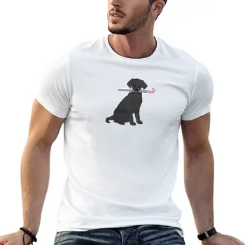 Black Lab Retriveris Preppy Madras Riedulio Šunų T-Shirt prakaito marškinėliai trišakiai, T-marškinėliai vyrams medvilnės
