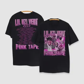 Lil Uzi Vert Rožinė Juosta Kelionių 2023 T - Shirt, Derliaus Klasikinis Unisex Medvilnės S-3XL