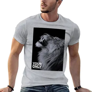 Liūto riaumojimas T-Shirt anime drabužius gyvūnų spausdinti marškinėliai berniukams t shirt mens