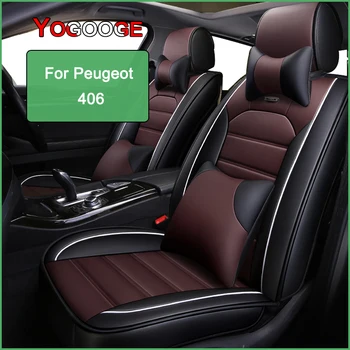 YOGOOGE Automobilių Sėdynės Padengti Peugeot 406 Auto Reikmenys, Interjero (1seat)