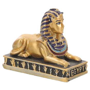 Egipto Sfinksas Dekoratyvinis Derliaus Sfinksas Formos Statula Egipto Dievas Ornamentu Dievas Egipto Statula Egipto Dievo Figūrėlė