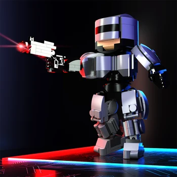 SS Robocop Roboto Kūrimo Bloką, Mechaninė Karo Policijos Veiksmo Filmas Pav Modelio Kūrimo Bloką Švietimo Žaislai Vaikas Dovanos