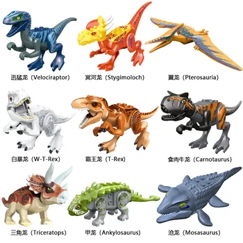 Dinozauras, Plytos, Statyba Blokai Veiksmų Skaičiai Pterodacty 