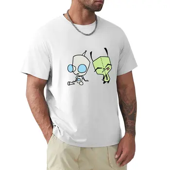 Gir ir Šuo Gir T-Marškinėliai berniukams, gyvūnų spausdinti marškinėliai Anime t-shirt anime blondie t shirt mens medvilnės t shirts